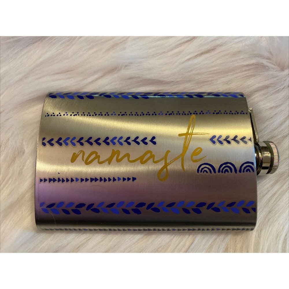 Purple Lemonade Namaste flask new in box christmas gift idea
